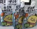 金豆芽金银花柚子汁儿童果汁饮品送礼盒装户外便携饮料100ml*13袋 实拍图