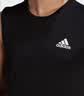 adidas速干简约舒适运动健身圆领背心男装阿迪达斯官方 黑色   XS 实拍图