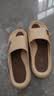 回力运动抑菌男士拖鞋浴室内户外减震防滑凉拖鞋HL39651卡其色46-47码 实拍图