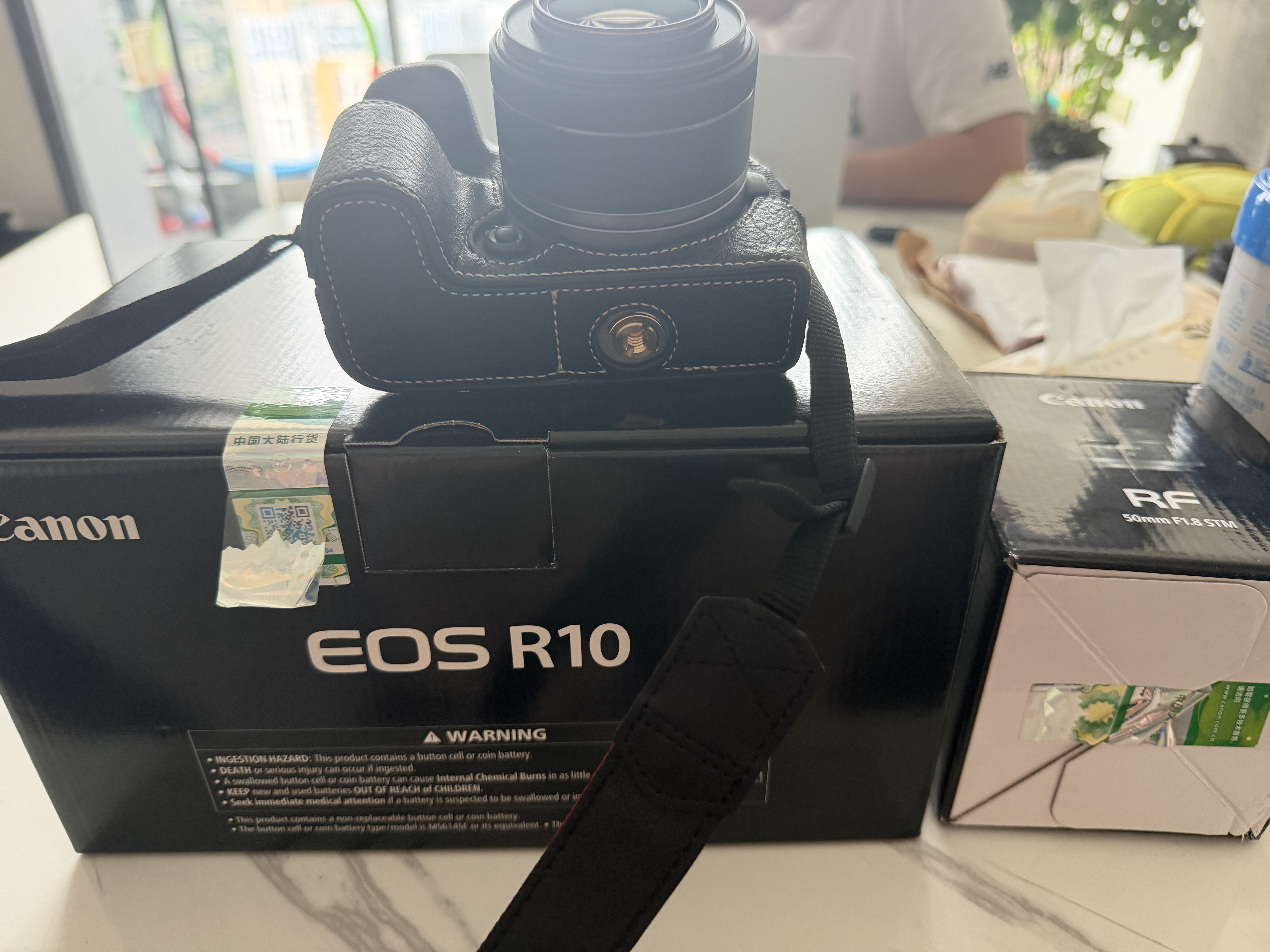 佳能（Canon）R10 入门级半画幅 微单相机 Vlog拍摄 4K高清视频 学生旅行家用 人像小痰盂镜头 扫街旅拍套装 实拍图