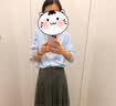 优衣库精纺美利奴羊毛圆领针织开衫/长袖女装通勤485304 485304/69藏青色 L 晒单实拍图