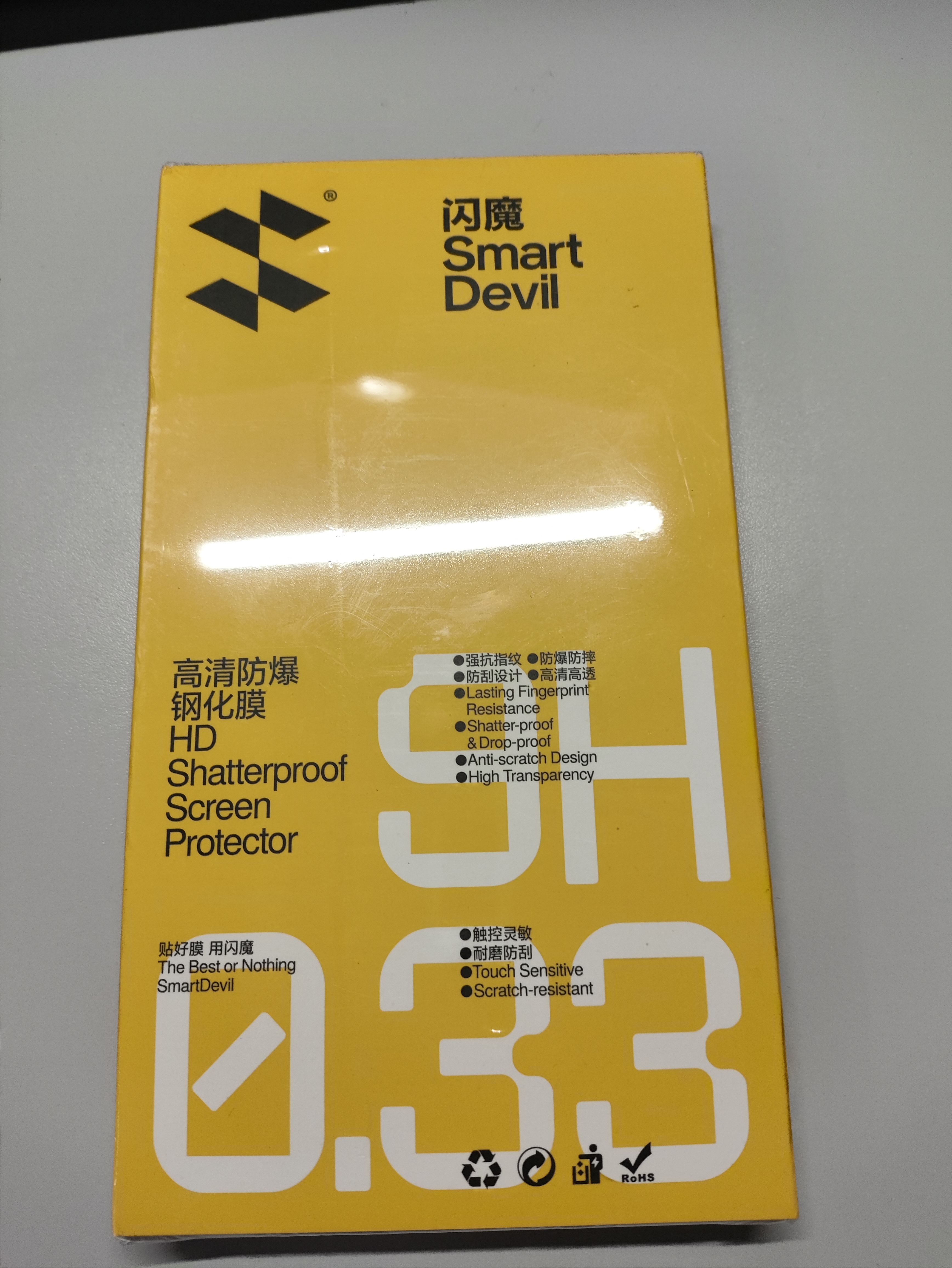 闪魔 【销量款】适用红米k60钢化膜 k60pro高清全玻璃防爆冠军版通用防指纹防手汗防摔手感顺滑 【增强版|双倍抗指纹】2片+神器 真机开模贴坏包赔 实拍图