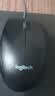 罗技（Logitech）M91P（同M90外型）有线鼠标 家用办公鼠标 电脑笔记本鼠标 左右手通用对称鼠标  黑色 实拍图