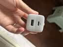 ANKER安克33W双口充电器pd快充type-c接口兼容20w30W苹果18iPhone17promax手机安卓华为小米usb插头 白 实拍图