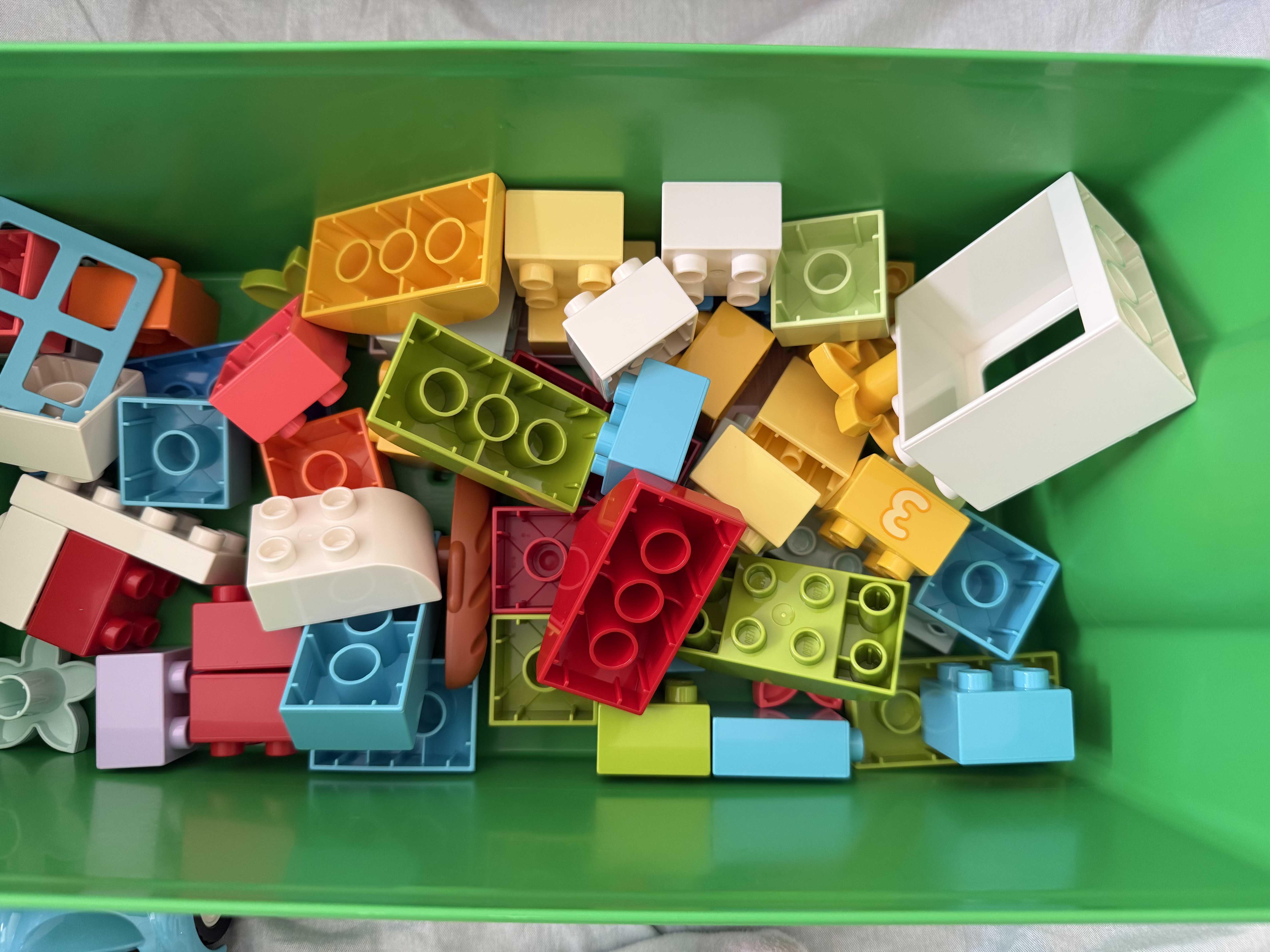 乐高（LEGO）积木得宝10913 创意缤纷大绿桶男女孩儿童玩具生日礼物大颗粒 实拍图
