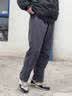 回力休闲裤男秋冬季加绒加厚保暖男士裤子胖胖哥大码双面摇粒绒束脚裤 【双面摇粒绒直筒裤】深灰(纯色) L 175(建议120斤-140斤左右) 实拍图