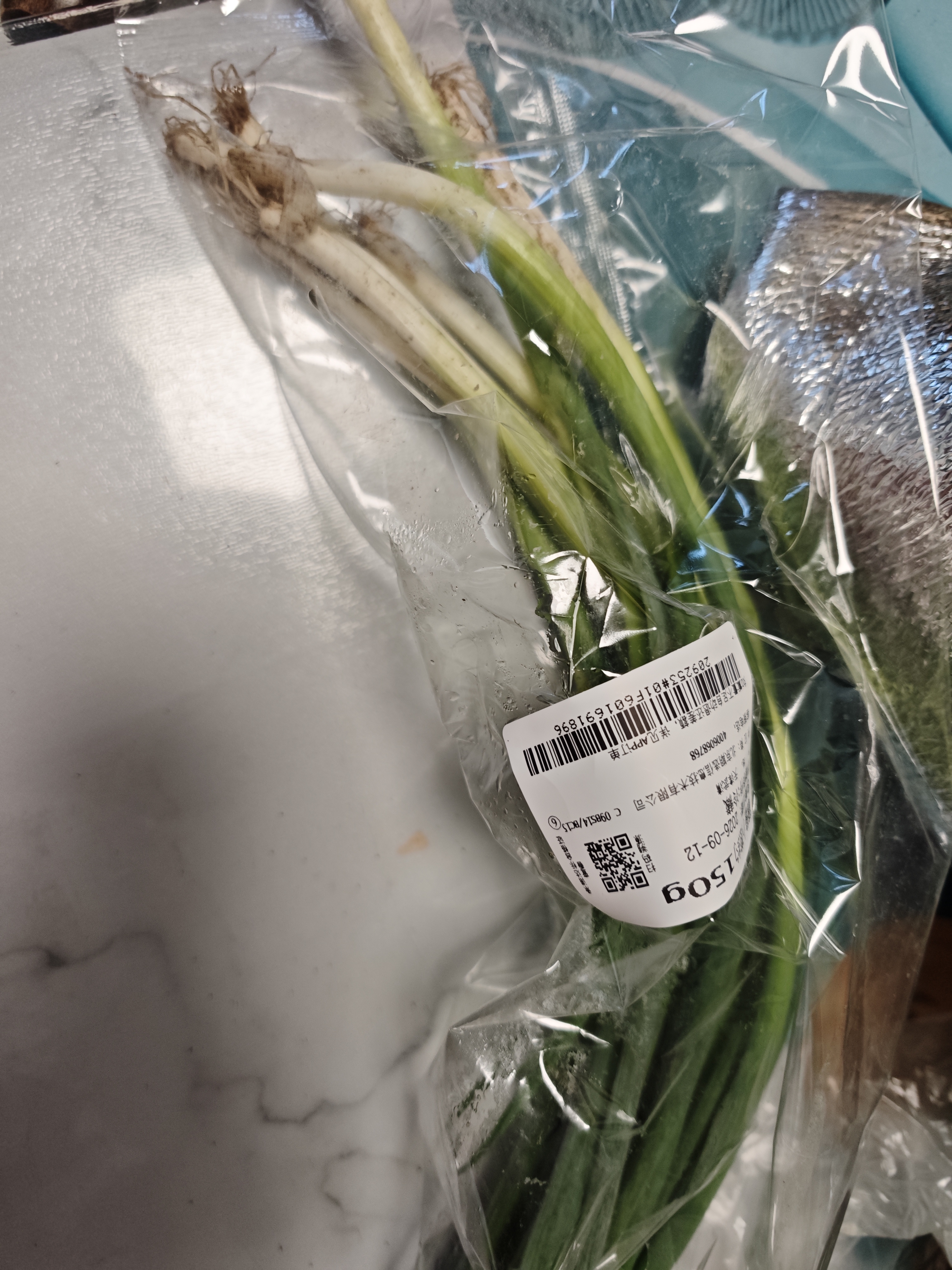 蘸酱小葱约150g 实拍图