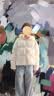 森马（Semir）羽绒服女冬90绒子短款三防花苞帽25高蓬防风连帽外套109725113028 实拍图