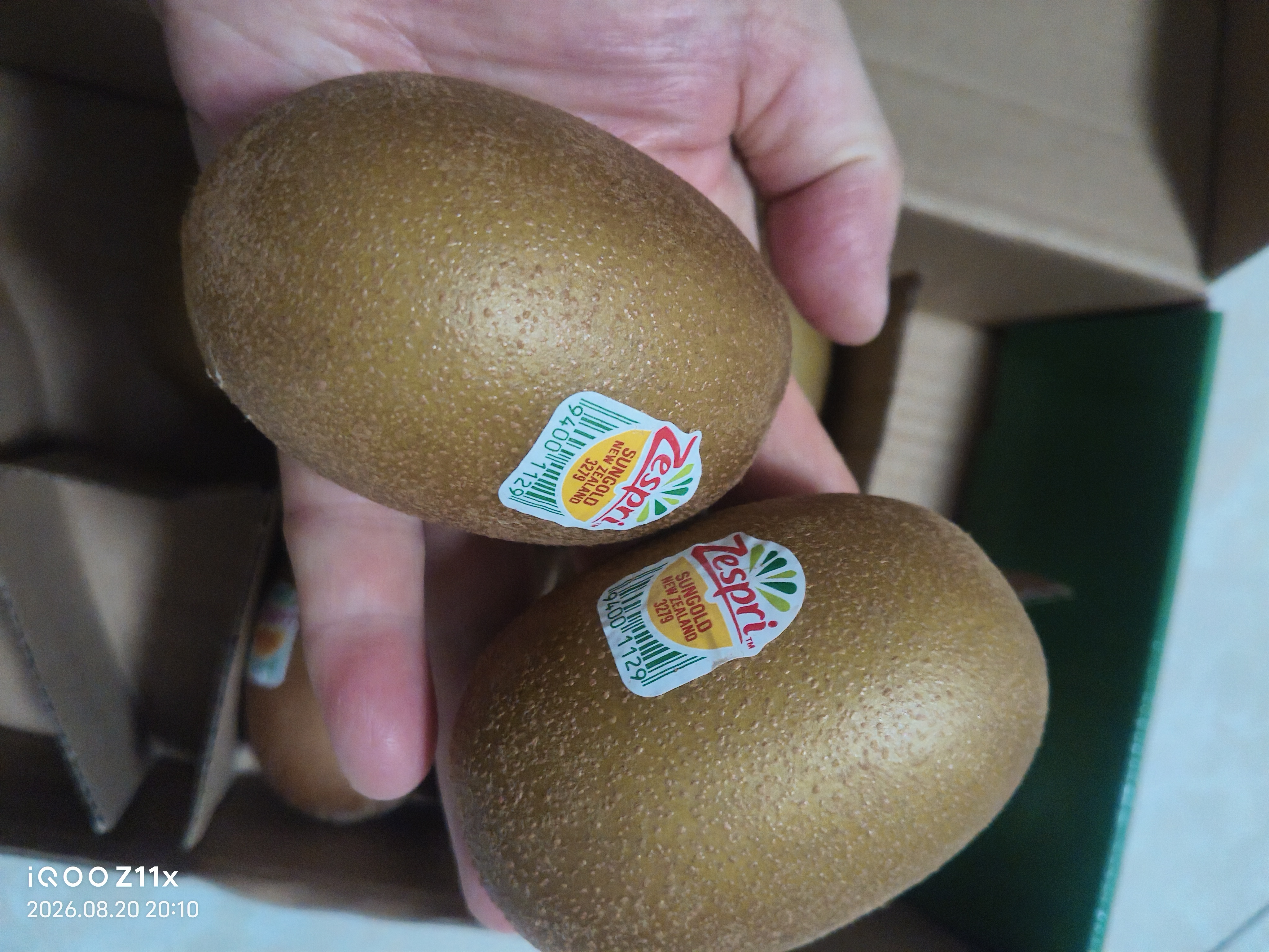 佳沛（zespri）新西兰金奇异果10个装单果重103-114g猕猴桃中秋节礼品送水果礼盒 实拍图