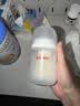 贝亲（Pigeon）玻璃奶瓶宽口径防胀气160ml S号奶嘴 1月+ AA186  实拍图