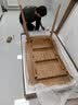 源氏木语 精选实木餐桌现代简约家用饭桌北欧小户型餐厅桌子橡木 【7】橡木原木色餐桌1.3米+圆弧餐椅*4 实拍图