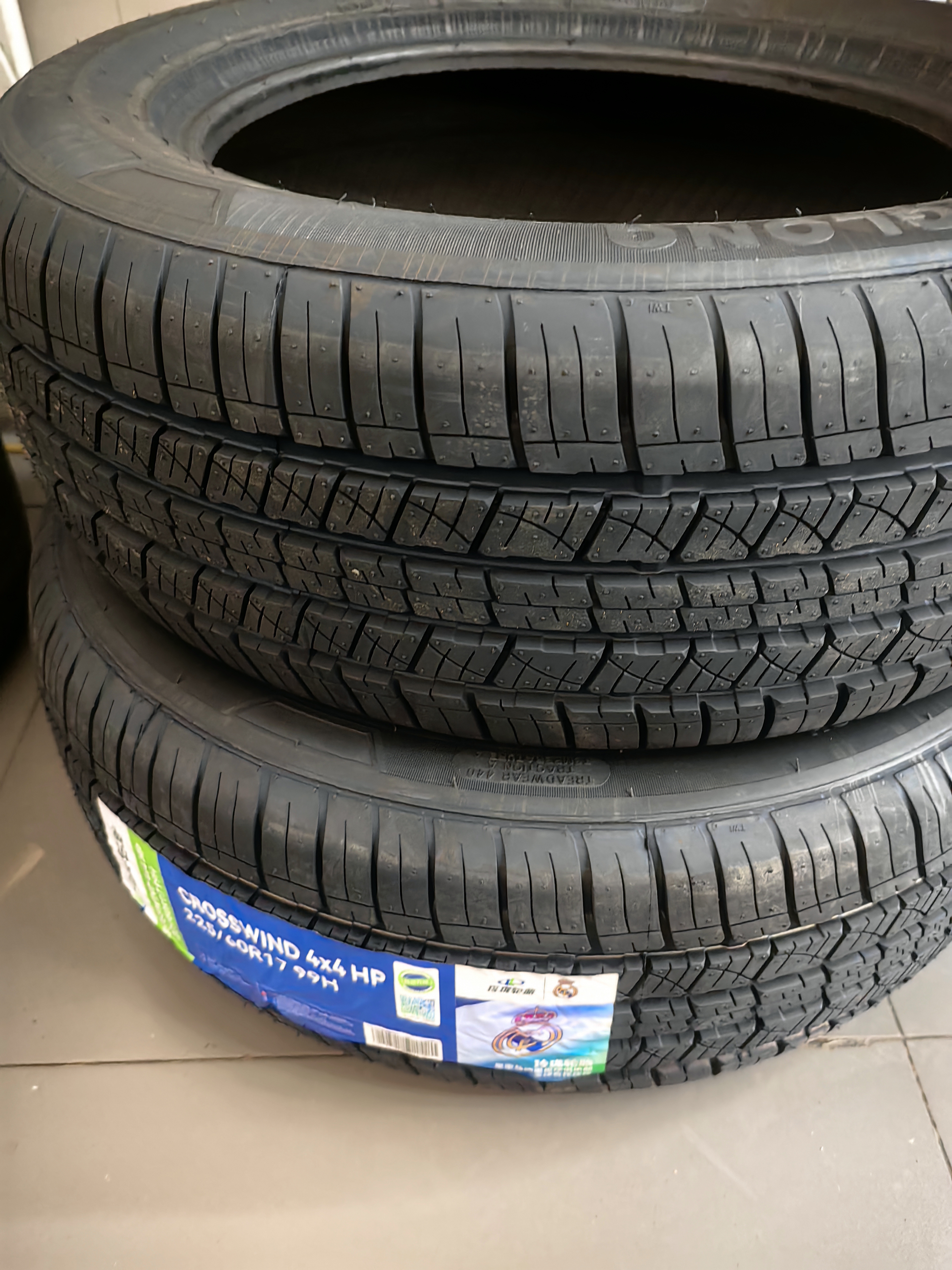 玲珑轮胎汽车轮胎225/60R17 99H 御风Crosswind 4X4 HP 途胜/风光580 实拍图
