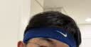 耐克（NIKE）运动吸汗头带网篮球护额头箍头巾导汗带擦汗束发带NNN07402OS蓝色 实拍图