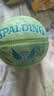 斯伯丁（SPALDING）篮球夜光PU皮室内外炫耀7号77-766Y 实拍图