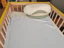 babycare0-3岁婴儿双面床垫新生儿4D空气纤维床垫宝宝儿童睡觉透气 120*65 实拍图