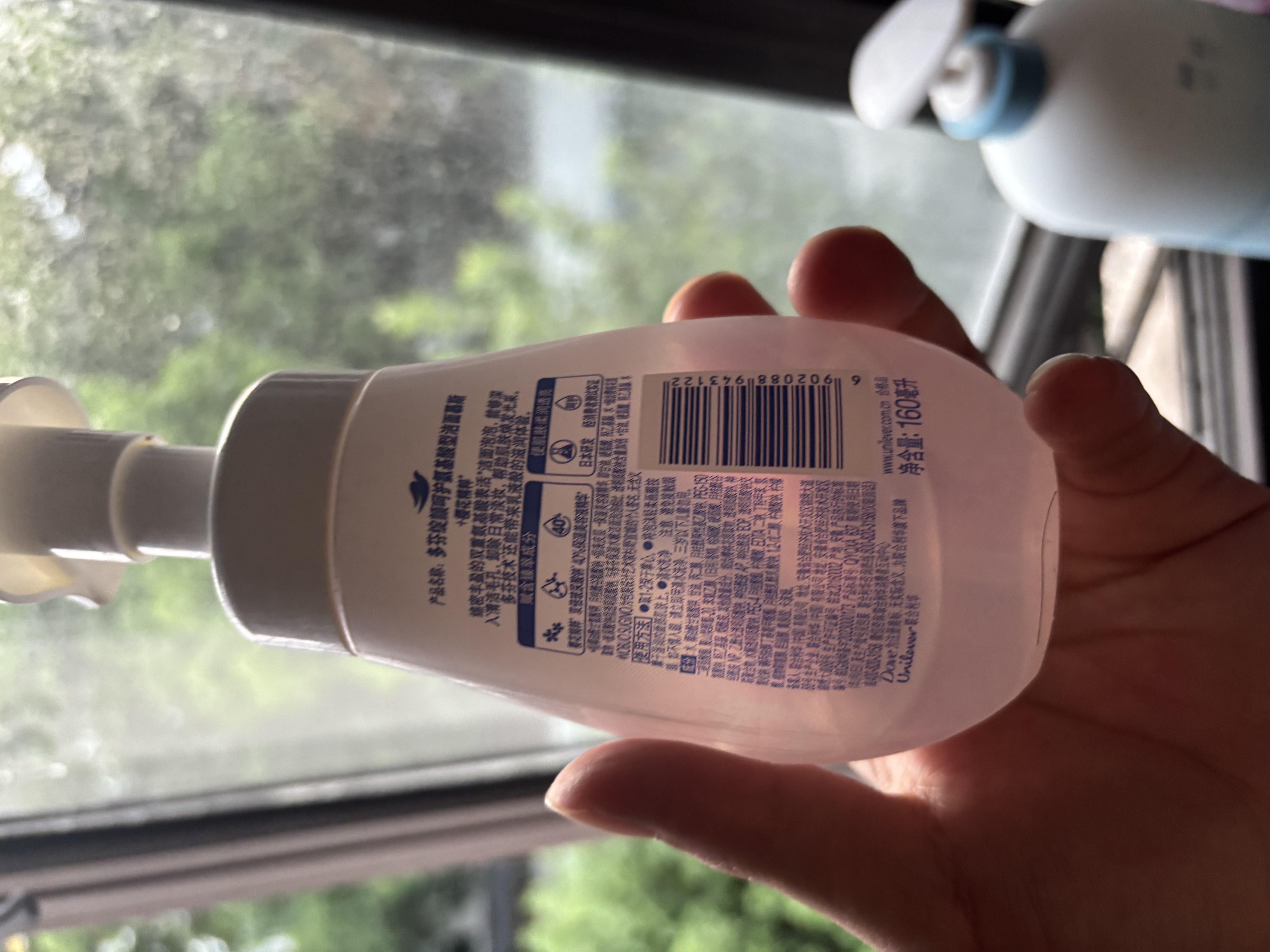 多芬绽颜呵护洁面慕斯160ml 樱花香 送补充装160ml 实拍图