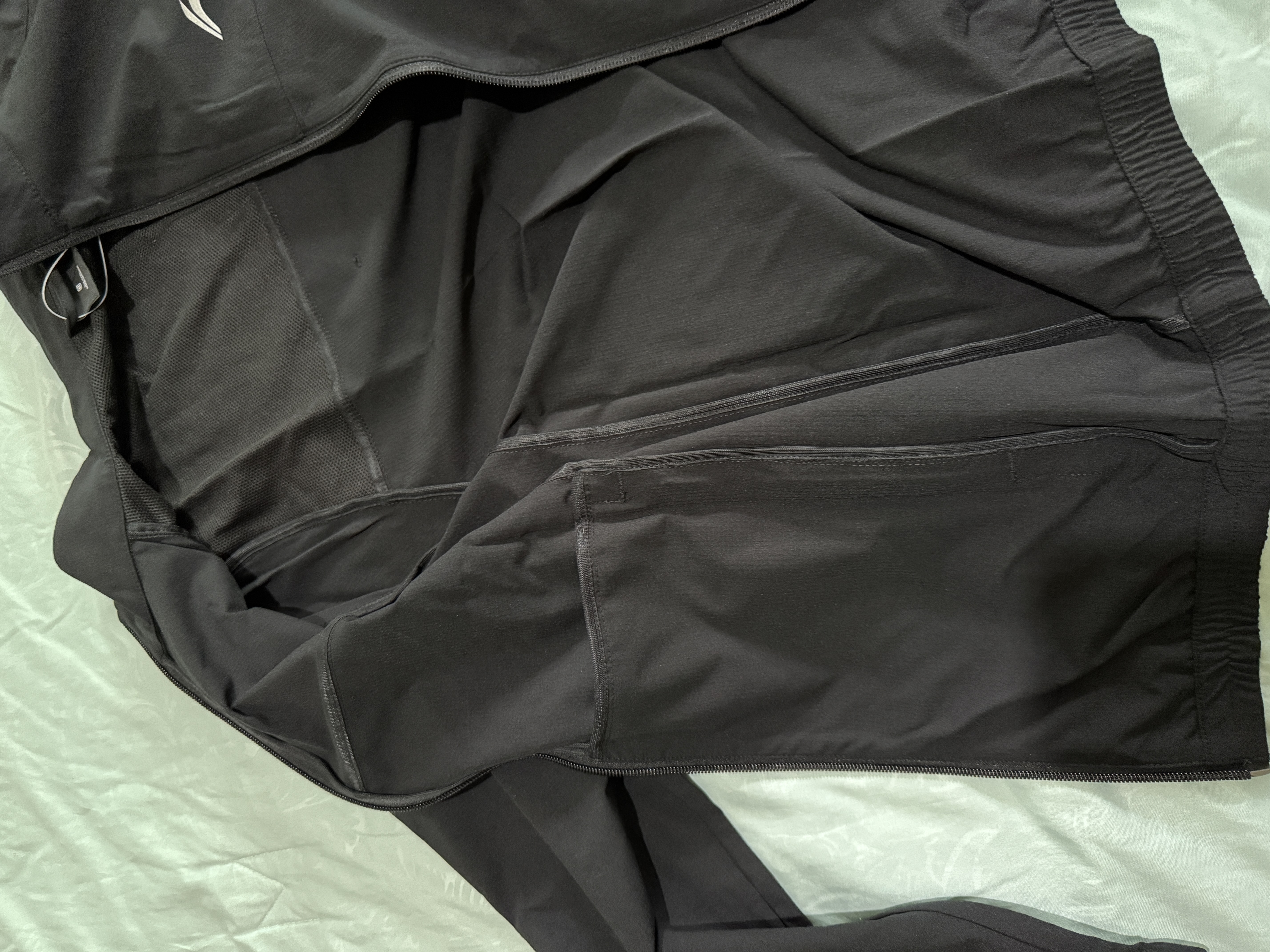 李宁外套男春秋季款风衣女立领夹克户外防泼水冲锋运动服防风透气上衣 实拍图
