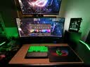 雷蛇（Razer）巴塞利斯蛇V3专业版 35K 幻影绿 无线鼠标 人体工学设计 RGB幻彩灯效 吃鸡/LOL/CS GO游戏  实拍图