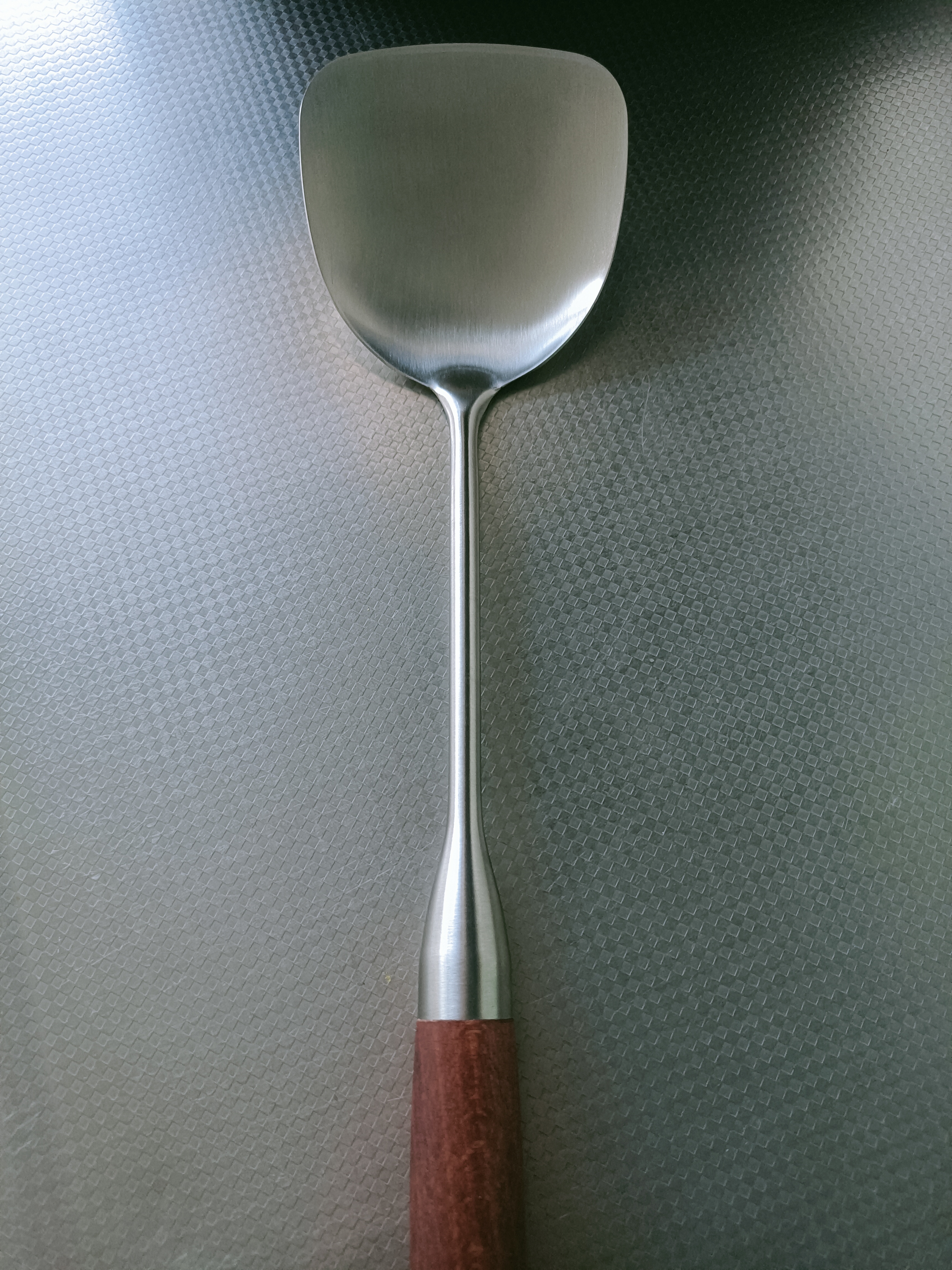 品喻304不锈钢花梨木锅铲家用锅铲厨房铲勺锅铲家用炒菜铲子 实拍图