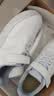 安踏童鞋小白鞋儿童运动鞋男女同款秋季新品白色低帮板鞋学生休闲鞋子 【店长推荐】白/雾灰8088-4（男女同款） 37 脚长23.5cm 实拍图
