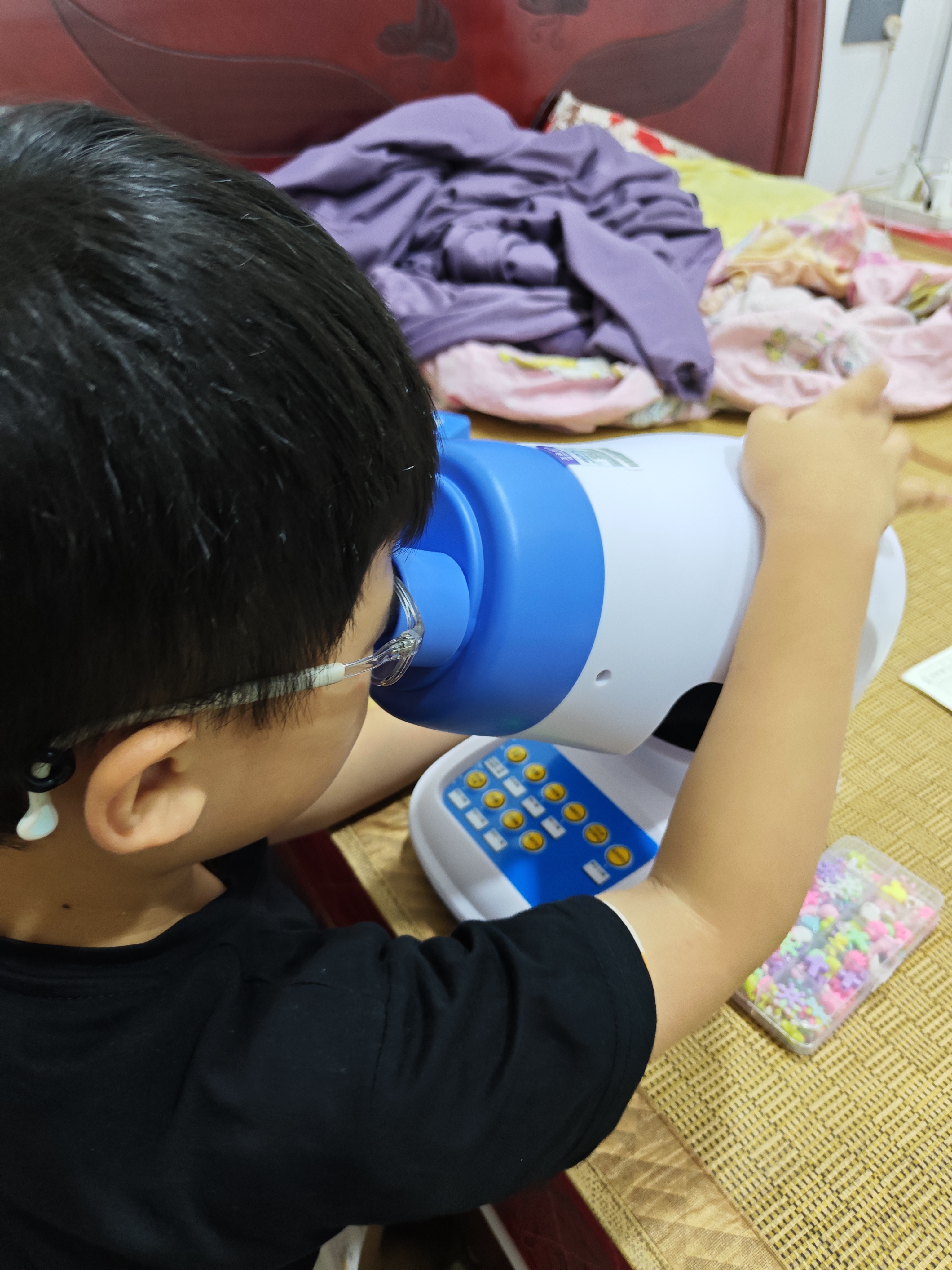 视得宝家儿童弱视训练仪治疗仪远视散光斜视眼近视型医院仪器同款矫正动态 进阶款新六代 36种功能图23种模式 双目双眼3S 红光闪烁红闪眼睛斜视弱势视觉视力家用医用多功能综合 实拍图