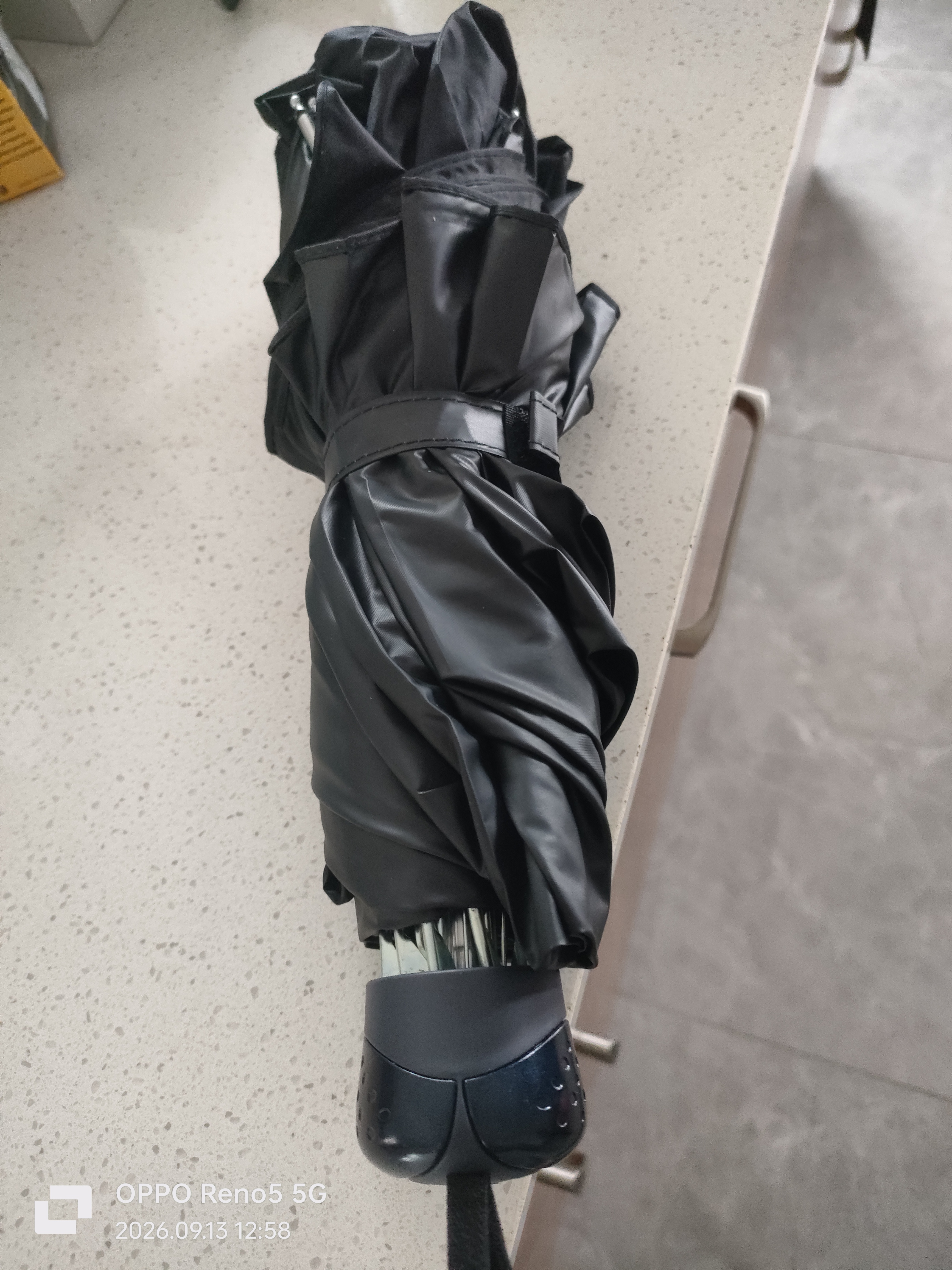 天堂伞大号雨伞10骨加大加固男女双人晴雨两用学生伞折叠定制印刷logo 黑色-晴雨两用10骨加固直径108cm 实拍图