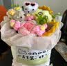 京东鲜花小狗玩偶花束针织向日葵永生花生日礼物女士送女朋友闺蜜新婚中秋 实拍图