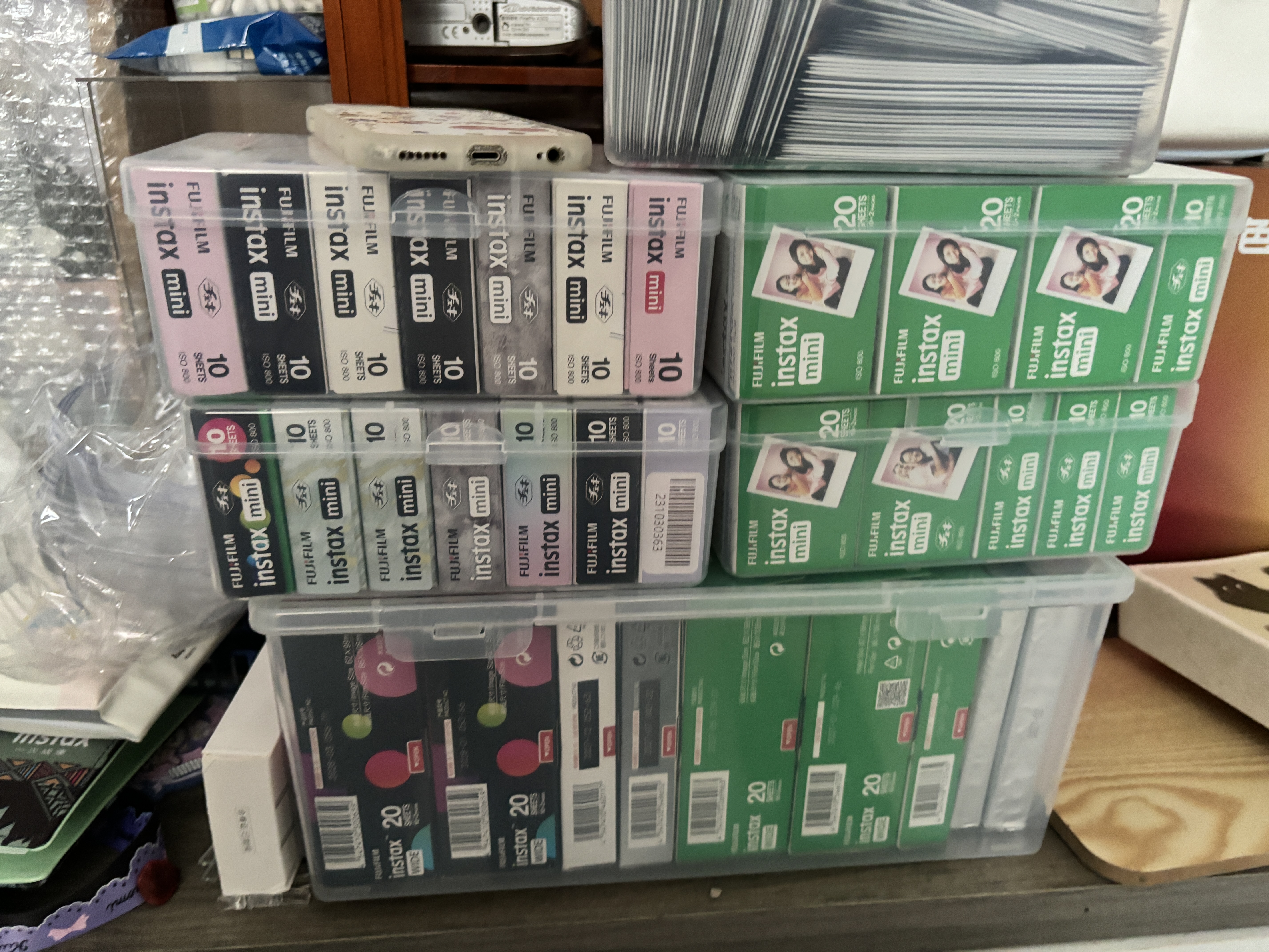 富士（FUJIFILM）【富士旗舰店】 立拍立得相机3英寸相纸胶片minise 13 41 99 liplay 3寸彩虹+相纸边框贴 实拍图