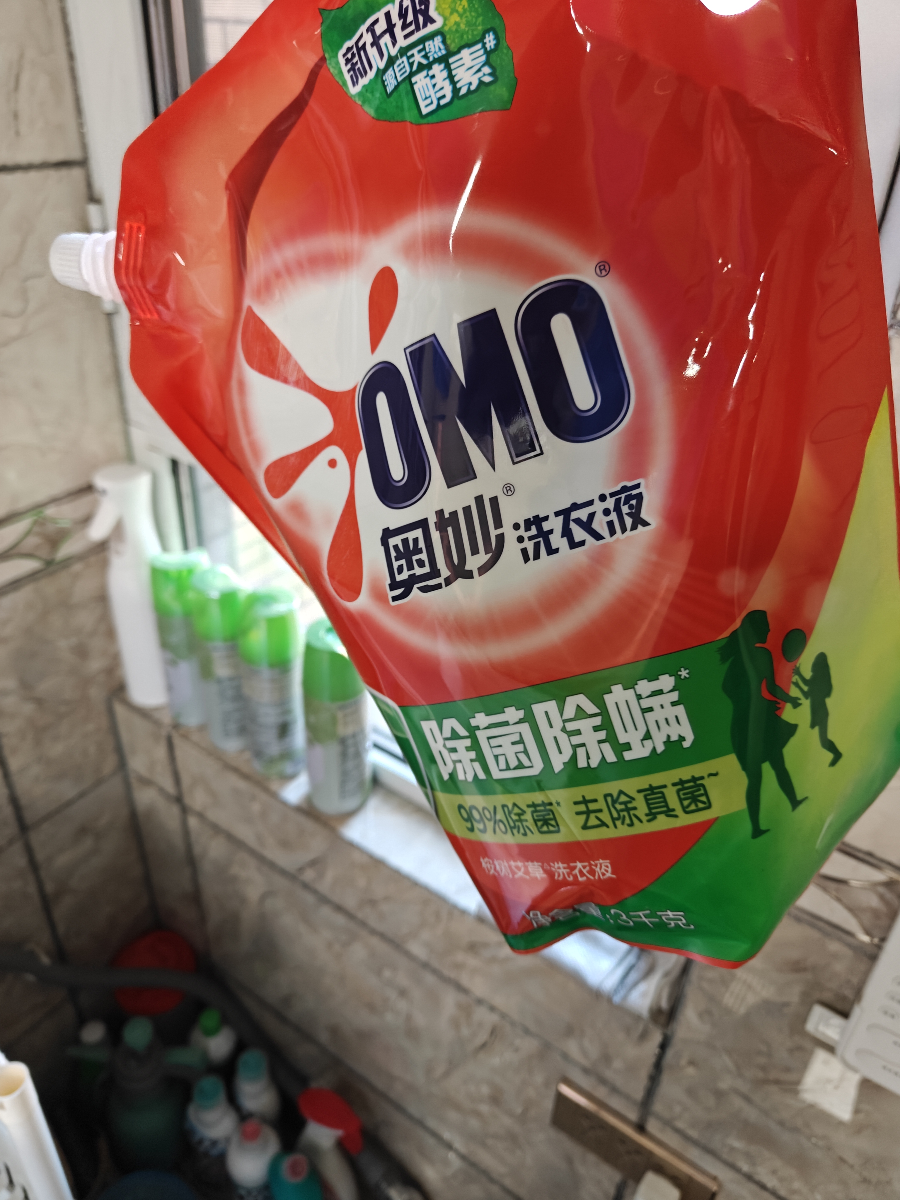 奥妙（OMO）品质严选酵素洁净除菌除螨持久留香6斤袋装校服净洗衣液京东自营 实拍图