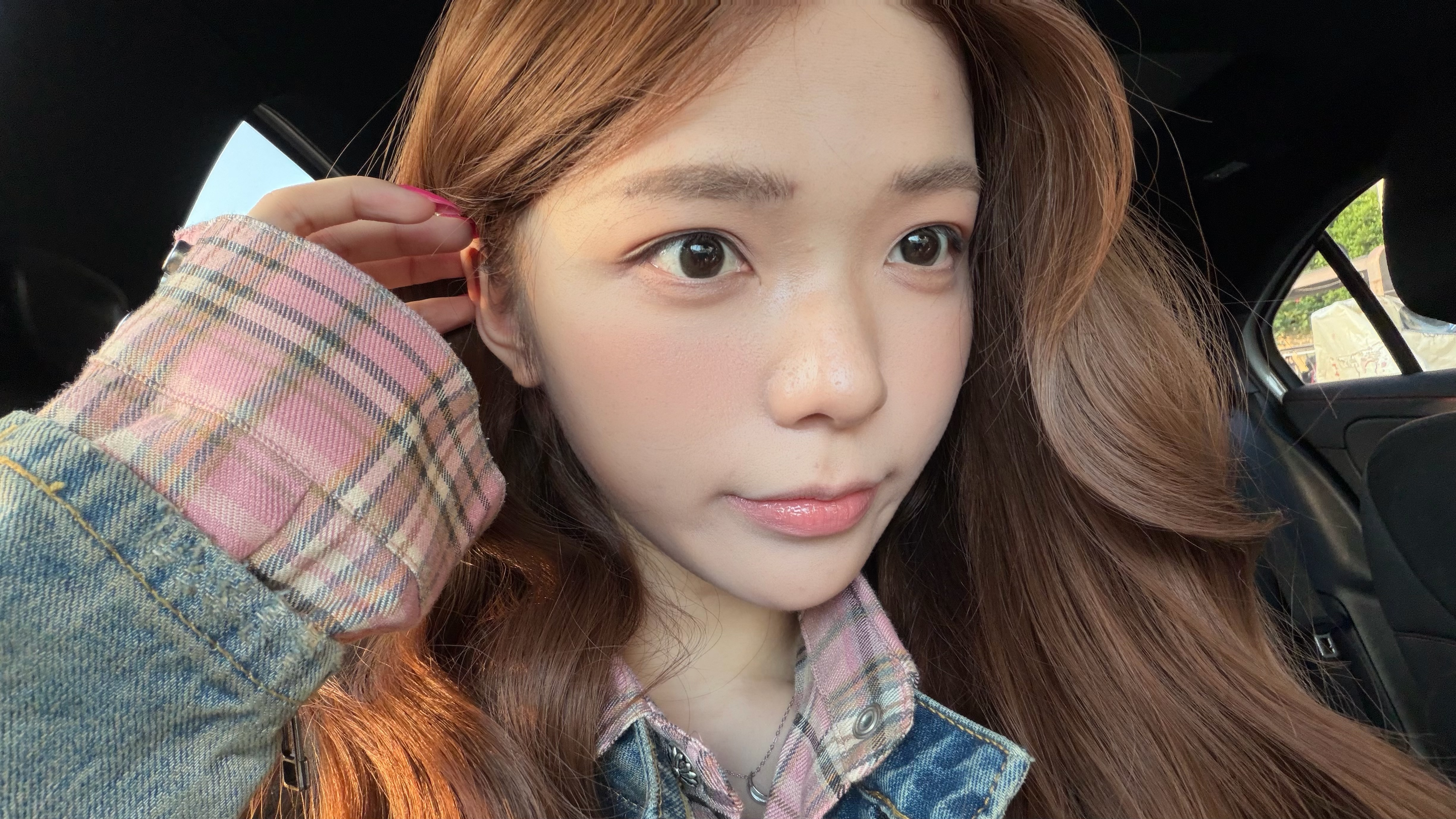 OVOLOOK美瞳日抛10片小直径蓝黑棕色自然日常2026一次性隐形眼镜网红学生 黑茶水晶14.0【日抛10片】 10片*1盒 0度 实拍图