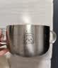 onlycook316L不锈钢双耳带盖辅食碗 宝宝吸盘碗 婴幼儿童餐具-狮子550ml 实拍图
