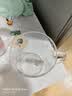 雅集耐热透明大容量男女办公家用玻璃杯豪饮杯牛奶杯1000ml带刻度款杯 实拍图