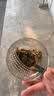 泥也茶杯玻璃水杯个人专用泡茶月牙绿茶杯办公喝茶带把高硼硅耐热男士 实拍图