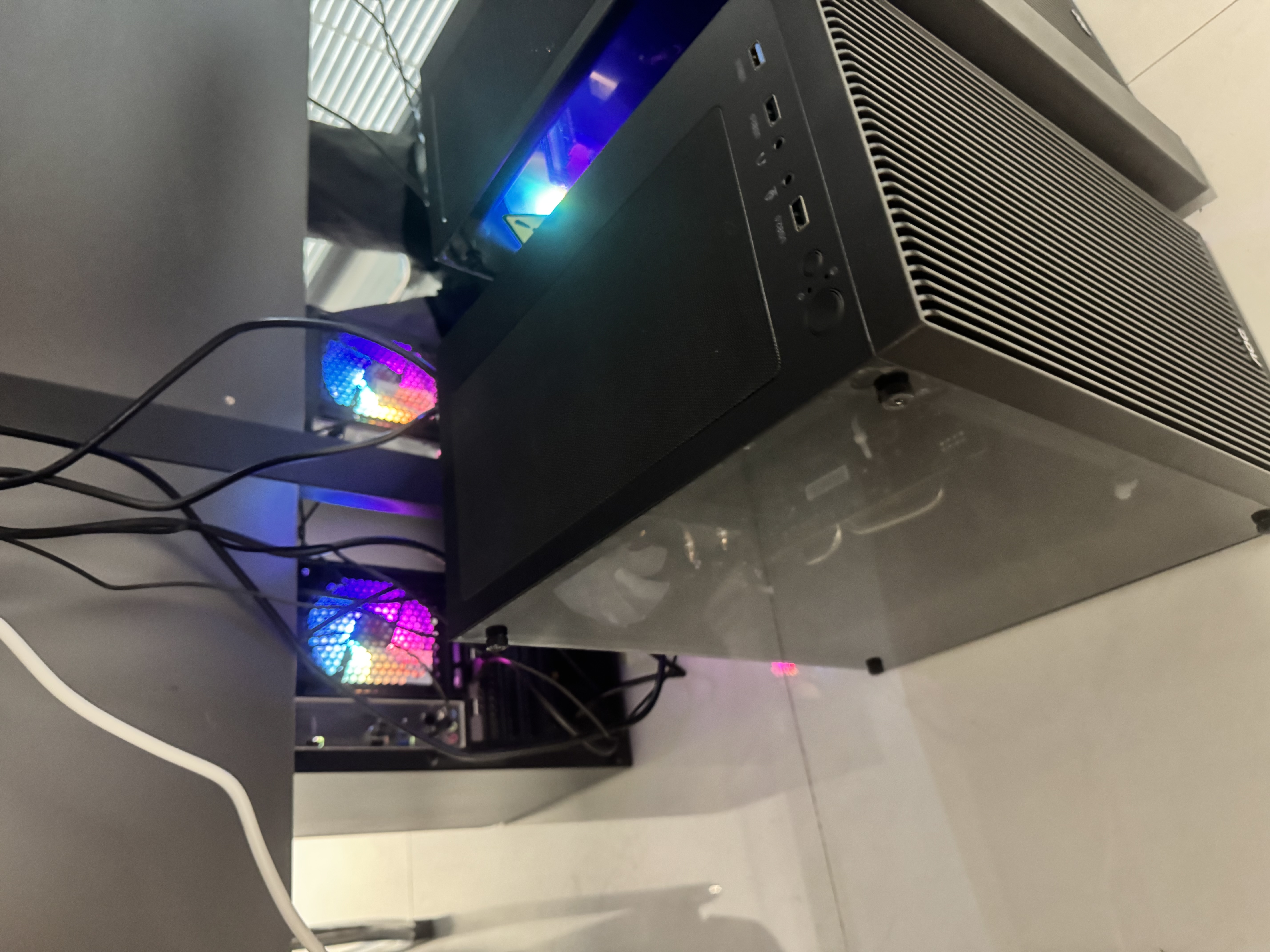 微星（MSI） i5 12400F/14400F/RTX3060/4060/5060Ti黑悟空三角洲游戏主机电脑台式机组装电脑主机DIY整机 配置一i5 10400F丨756G丨RTX3050 实拍图