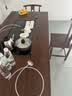 实木大板茶桌椅组合新中式泡茶台办公室家用原木茶几茶具套装一体 【石盘款】+4月牙椅-亏本冲量 1.6米【送电磁炉礼包】 实拍图