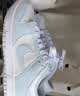耐克NIKE女休闲板鞋 DUNK 百搭高中生运动鞋FB9109-105白蓝37.5 实拍图
