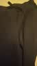 名创优品（MINISO）休闲直筒裤子男重磅潮流秋季青少年宽松百搭垂感卫裤 黑 4XL 实拍图