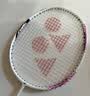 尤尼克斯（YONEX）羽毛球拍天斧进攻高磅全碳素进阶耐打AX10白粉红单拍已穿线附手胶 实拍图