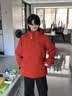 拓路者朱雀冲锋衣女三合一户外登山服外套防风防水抓绒保暖爬山旅游女款 朱雀红 抓绒两件套 S 实拍图