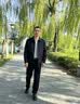罗蒙（ROMON）行政夹克男士外套男秋冬休闲翻领厅局风中老年爸爸装2539藏青XL 实拍图