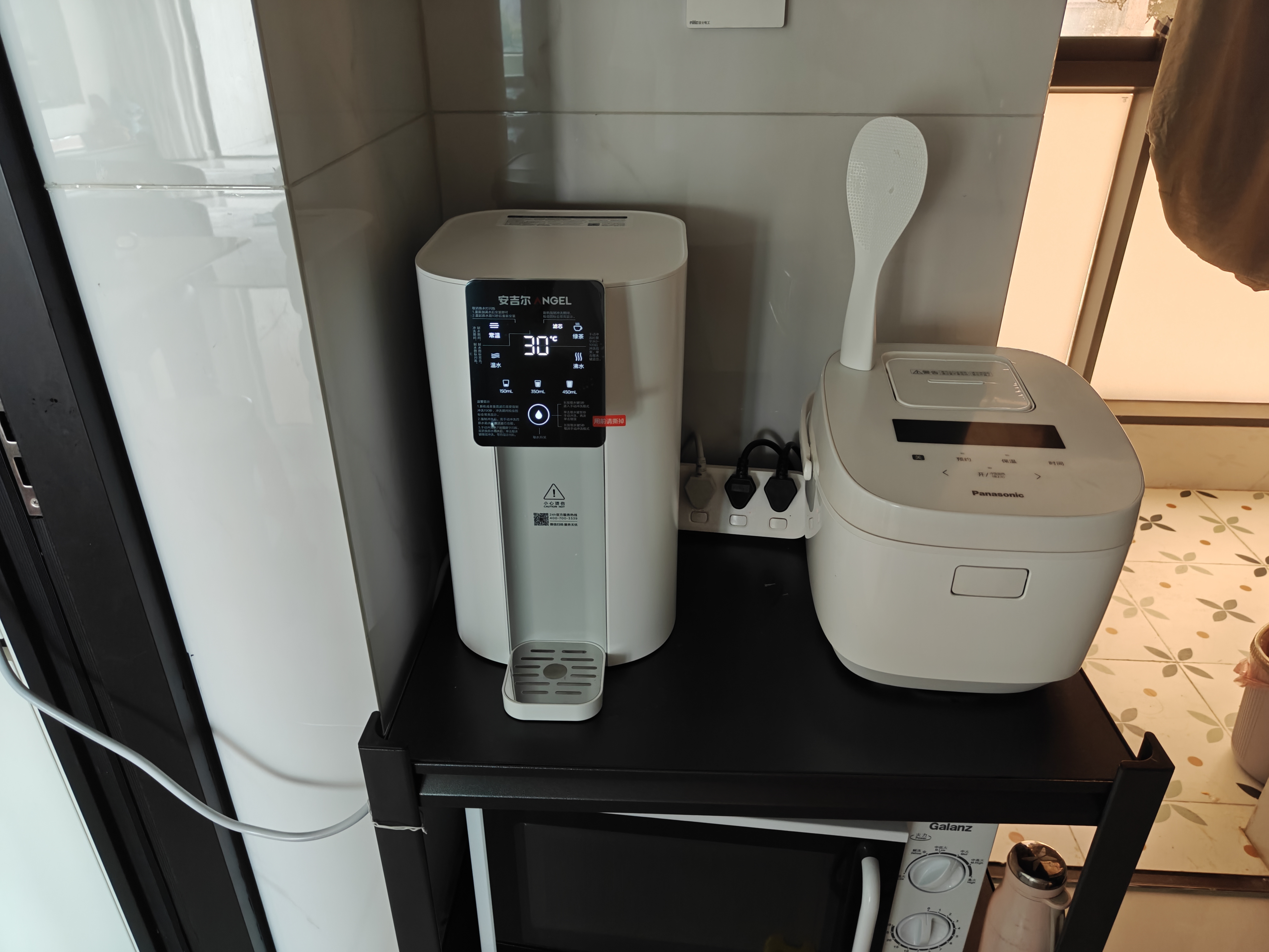 安吉尔台式净饮机T1家用净水器反渗透净热一体机免安装透触屏无双酚A直饮机家电JY3693-ROT8H 实拍图