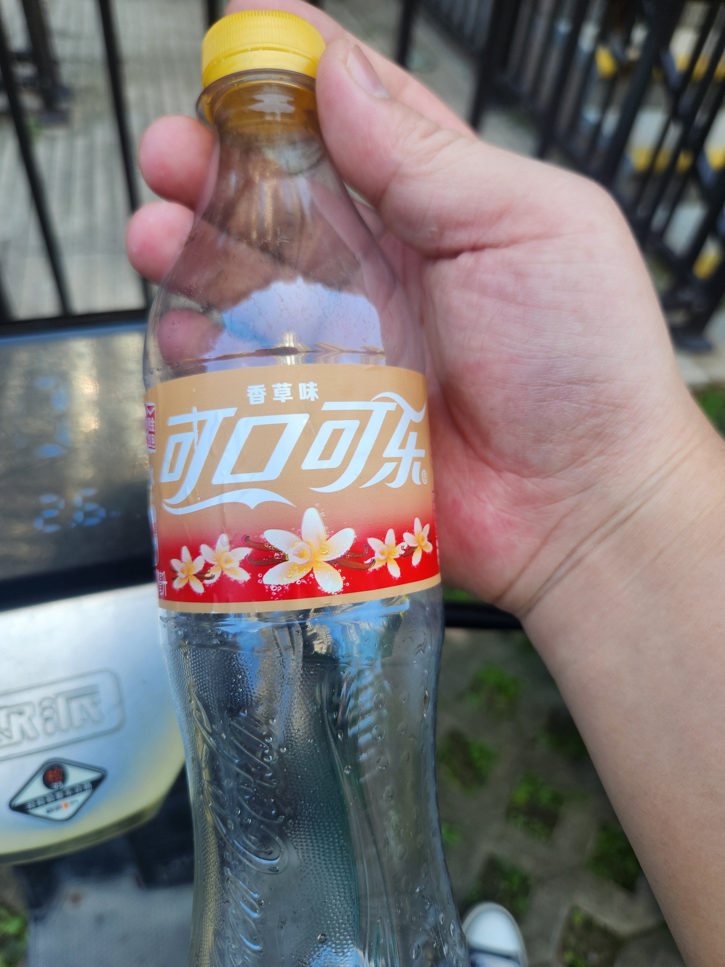 可口可乐（Coca-Cola）零度可乐雪碧芬达汽水500ml*24瓶无糖零卡益生元碳酸饮料夏季饮品 香草可乐500mL*24瓶【含糖】 实拍图