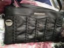 北狐真皮女包编织新款羊皮信封韩版潮软皮手拿包时尚单肩斜挎包小方包 黑色 实拍图