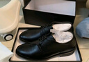 海澜之家HLA皮鞋男士商务秋冬正装德比鞋HAAPXM4EBH221 黑色增高加绒43 实拍图