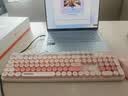前行者（EWEADN）V96高颜值女生无线键盘键鼠套装复古朋克真机械手感静音104键办公电竞游戏笔记本薄膜键盘 实拍图