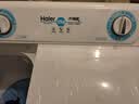 海尔（Haier）半自动双桶双缸波轮洗衣机 12KG大容量  强力去污洗大件 一级能效家电补贴以旧换新 XPB120-81D2 实拍图