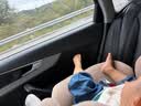 优衣库婴幼儿幼儿棉质束脚裤宝宝/长裤裤子483477 487375 483477/65宝蓝色 80 实拍图