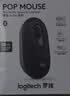 罗技（Logitech）POP MOUSE 无线鼠标 蓝牙鼠标 高颜值办公鼠标 夜幕黑 实拍图