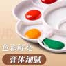得力中国画颜料多色国画儿童成人美术生专用初学者套装入门毛笔水墨画工具全套24色国画颜料小学生套装 【进阶者】12色5ml-15件 实拍图