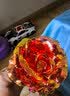 【限时优惠】七彩炫光玫瑰花星空彩金浪漫送老婆女友生日礼物 金箔玫瑰-彩金红-1枝装 【送它一朵永不凋零的爱意玫瑰】 实拍图